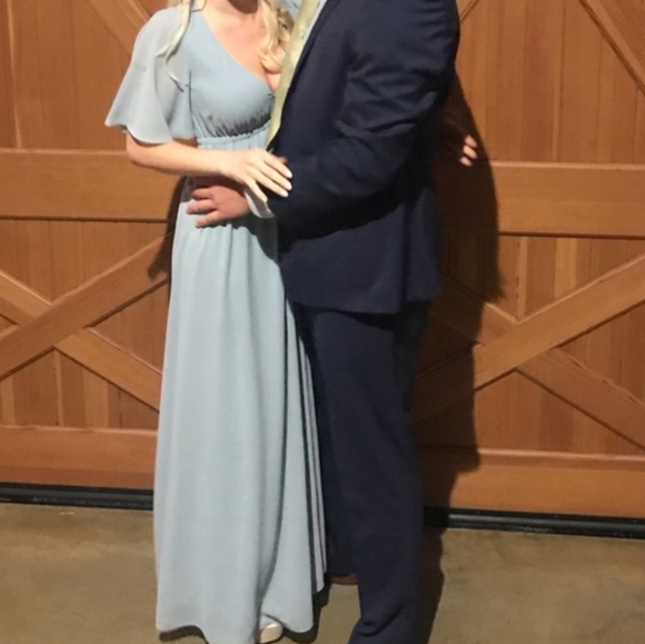 emily empire maxi dress